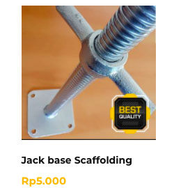 Jack Base Scaffolding