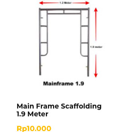 Main Frame Steger Ukuran 1.9 M